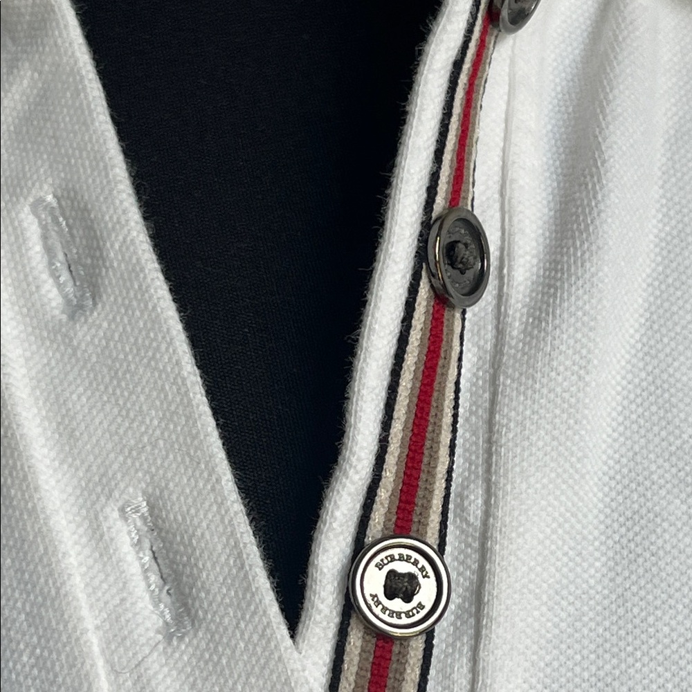 Burberry Short Sleeve Polo Top - Picture 6 of 14